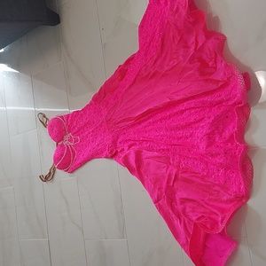 Womens Pink Dancing Dress